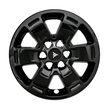 Coast2Coast 16", Five V-Style Spoke, Painted Black, ABS Plastic, Set Of 4 IWCIMP444BLK